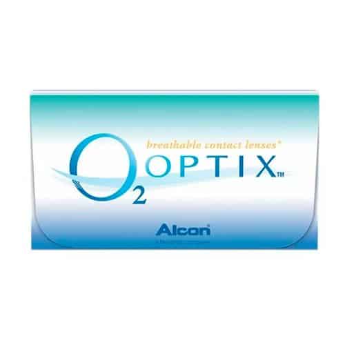 Lentes De Contacto O2 Optix Caja X 6 U Sin Graduacion